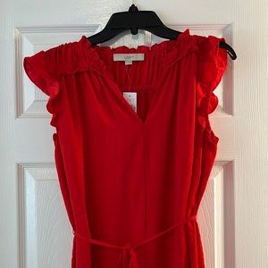 Red LOFT Dress